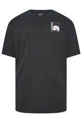 JACK & JONES Big & Tall Forest River Green Graphic T-Shirt | BadRhino 4