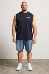BadRhino Big & Tall Navy Blue England '66 Vest | BadRhino 1