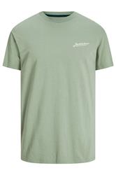 JACK & JONES Big & Tall Light blue & Black Core T-Shirts | BadRhino 5
