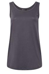 YOURS 3 PACK Plus Size Grey & Green Core Vest Tops | Yours Clothing 10