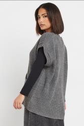 PixieGirl Petite Women's Grey Sleeveless Knit Cardigan | PixieGirl 2