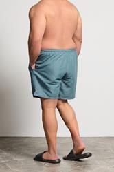 BadRhino Big & Tall Petrol Blue Swim Shorts | BadRhino 4