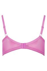 YOURS Plus Size Pink Lace Full Cup Bra | Yours Clothing 7
