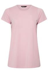 YOURSET 3 PACK Plus Size Chocolate Brown & Pink Core T-Shirts | Yours Clothing 9