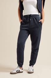 PixieGirl Petite Women's Navy Blue Cuffed Joggers | PixieGirl 3