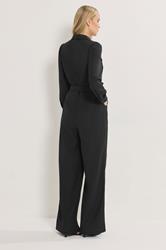 LTS Tall Black Button Wide Leg Jumpsuit | Long Tall Sally 2
