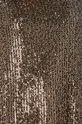 EVANS Plus Size Gold Sequin Embellished Vest Top | Evans 4
