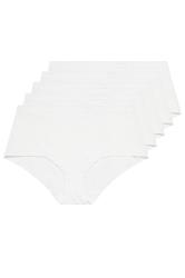 YOURSET 5 PACK Plus Size White Stretch Full Briefs | Yours Clothing  3