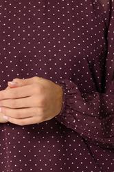 LTS Tall Women's Red Polka Dot Long Sleeve Blouse | Long Tall Sally 4