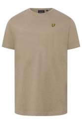 LYLE & SCOTT Big & Tall Stone Brown Plain T-Shirt