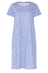 YOURSET Plus Size 2 PACK Blue Leopard Heart Midaxi Nightdresses | Yours Clothing 9