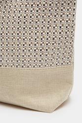 Brown Tweed Look Tote Bag | Yours Clothing 2