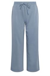 M&Co Petite Denim Blue Wide Leg Joggers