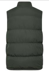 BadRhino Big & Tall Dark Green Zip Through Gilet | BadRhino 7