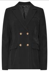 LTS Tall Black Double Breasted Blazer Jacket | Long Tall Sally 7