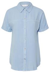 PixieGirl Petite Light Blue Short Sleeve Shirt