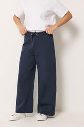 M&Co Petite 2 PACK Navy Blue Wide Leg Joggers | M&Co 5