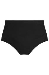 YOURS Plus Size 5 PACK Black Stretch Full Briefs | Yours Clothing  6