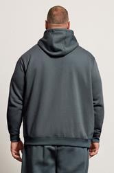 BadRhino Big & Tall Stormy Blue Worldwide Hoodie 4