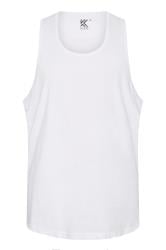 KAM Big & Tall White Core Vest