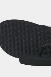 JACK & JONES Black Basic Flip Flops | BadRhino 4