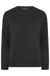 PixieGirl Petite Black Crew Neck Sweatshirt