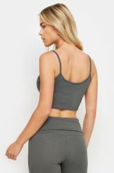 PixieGirl Petite Women's 2 PACK Grey Ribbed Bralette Top | PixieGirl 5