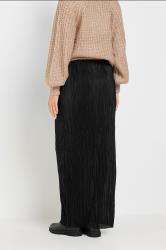 LTS Tall Black Plisse Maxi Skirt | Long Tall Sally 2