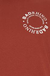 BadRhino Big & Tall Burnt Red Circle Logo T-Shirt | BadRhino 8