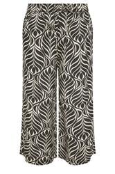 M&Co Petite Black Abstract Print Culottes | M&Co 5