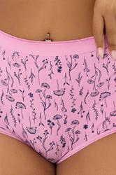 YOURSET 5 PACK Plus Size Pink & Navy Blue Floral Full Briefs | Yours Clothing 6