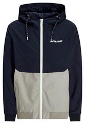 JACK & JONES Big & Tall Navy Blue Bomber Jacket | BadRhino 1