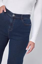 YOURS Plus Size Indigo Blue Denim Wide Leg Jeans | Yours Clothing 2