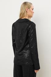 LTS Tall Black Embellished Tailored Blazer | Long Tall Sally 4