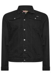 D555 Big & Tall Black Denim Jacket
