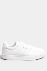 JACK & JONES White Logo Panel Trainers | BadRhino 2