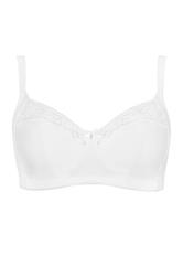 YOURSET 2 PACK Plus Size Blue Cotton Lace Trim Non-Padded Non-Wired Bralette | Yours Clothing 10