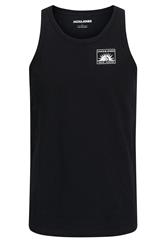 JACK & JONES Big & Tall 2 PACK Moonbeam White & Black Vests | BadRhino 6