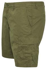 JACK & JONES Big & Tall 2 PACK Neutral And Olive Green Cargo Shorts | BadRhino 7