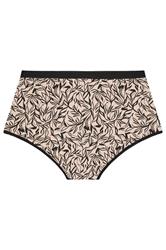 YOURSET 5 PACK Plus Size Black Leaf Print Full Briefs | Yours Clothing 9