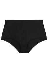YOURS Plus Size 5 PACK Black Stretch Full Briefs | Yours Clothing  5