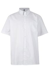 KAM White Oxford Short Sleeve Shirt