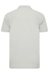 BadRhino Big & Tall Grey Pique Golf Polo Shirt | BadRhino 5