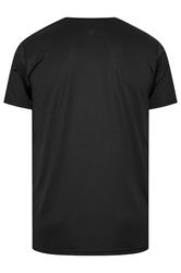 IronRhino Big & Tall Black Branded Performance T-Shirt | BadRhino 6