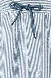 BadRhino Big & Tall Blue Stripe Seersucker Swim Shorts | BadRhino 8