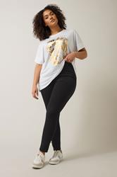 EVANS Plus Size Black Skinny Jeggings | Evans 1