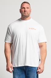 BadRhino Big & Tall White Tiger Graphic T-Shirt | BadRhino 1