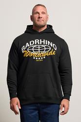 BadRhino Big & Tall Black Worldwide Hoodie 3
