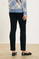 M&Co Black Straight Leg Cord Trousers | M&Co 3