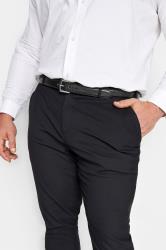 D555 Black Bonded Leather Belt | BadRhino  3